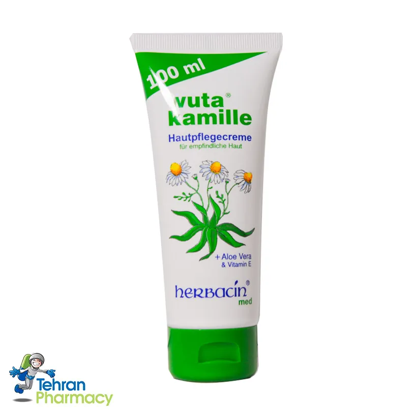 کرم ضدچروک هرباسین - Herbacin Wuta Kamille AloeVera